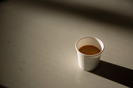 a cup of coffee