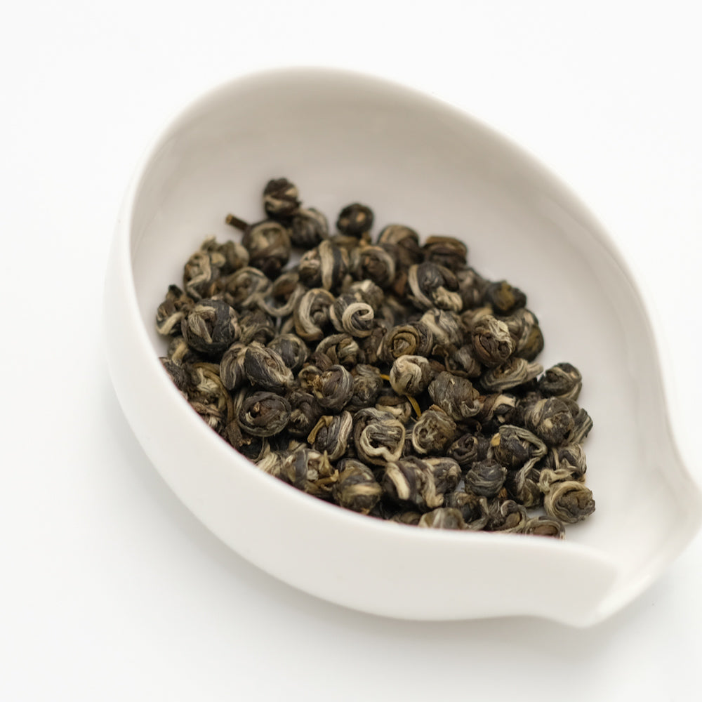 Rolled jasmine dragon pearls green tea