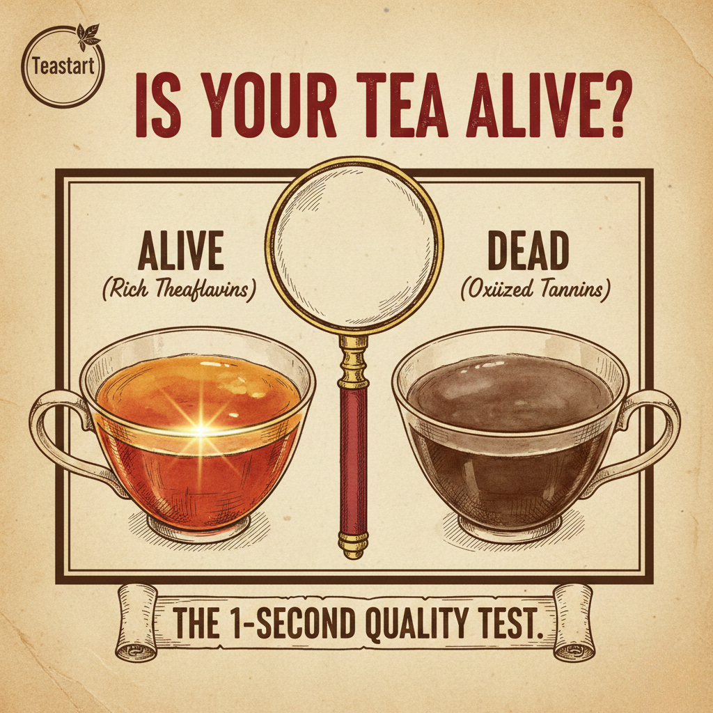Is Your Black Tea "Alive"? The Science Behind the Golden Ring