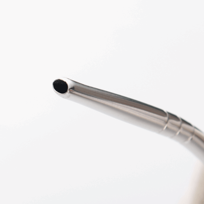 Strainer Straw with 304 Stainless Steel Spoon