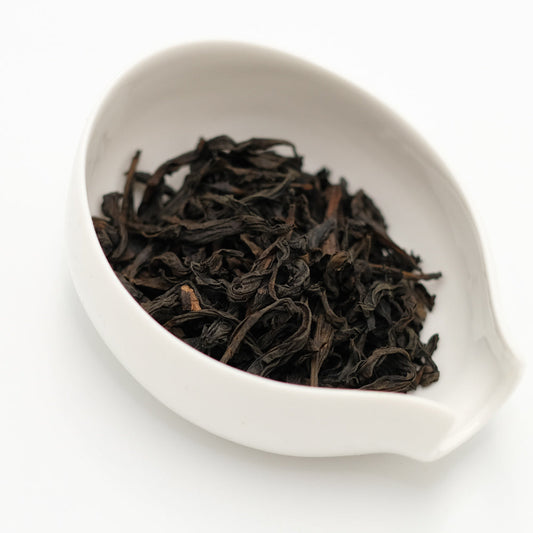 Loose-leaf Wuyi Shui Xian oolong tea