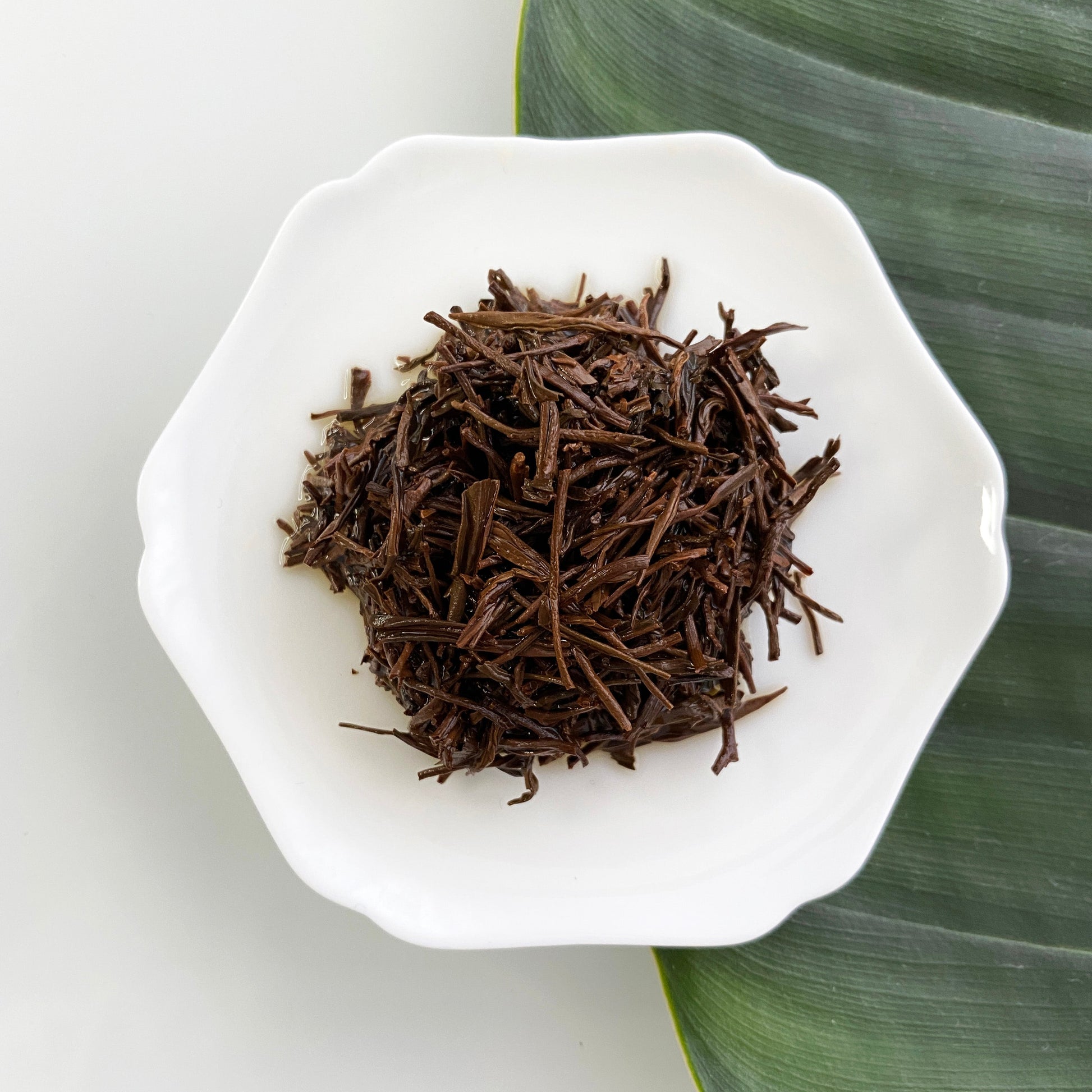Infused Zheng Shan Xiao Zhong tea leaves