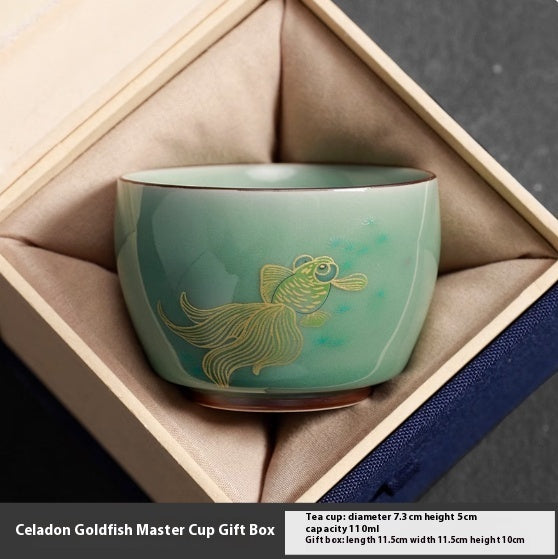 Men's And Women's Personal Tea Cup Ceramic Large Tea Bowl Tea Cup