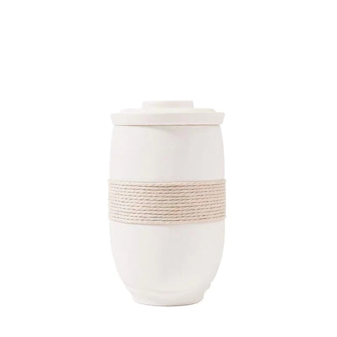Ceramic Mug Filter Tea Cup With Lid Tea Separation Cup