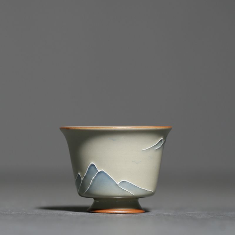 Tea Cup Vintage Tea Bowl Kung Fu Tea Set