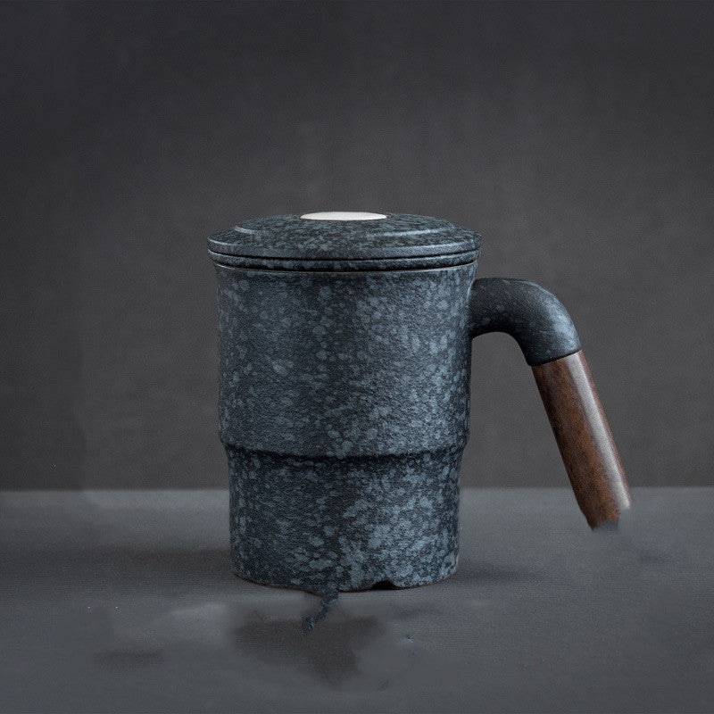 Ceramic Tea Cup With Lid Filter Office Tea Cup Custom Filter Tea Cup Tea Cup - Tea Start - teapot- Tea Start