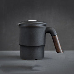 Ceramic Tea Cup With Lid Filter Office Tea Cup Custom Filter Tea Cup Tea Cup - Tea Start - teapot- Tea Start