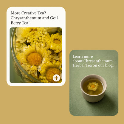 Chrysanthemum Herbal Tea – 80g/2.8oz