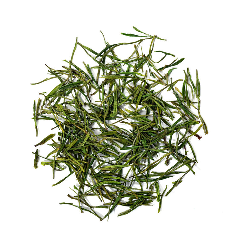Anji Bai Cha green tea leaves