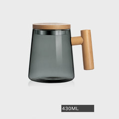 Tea And Water Separation Tea Cup Glass Men's Simple Japanese Flower Tea Cup - Tea Start - teapot- Tea Start